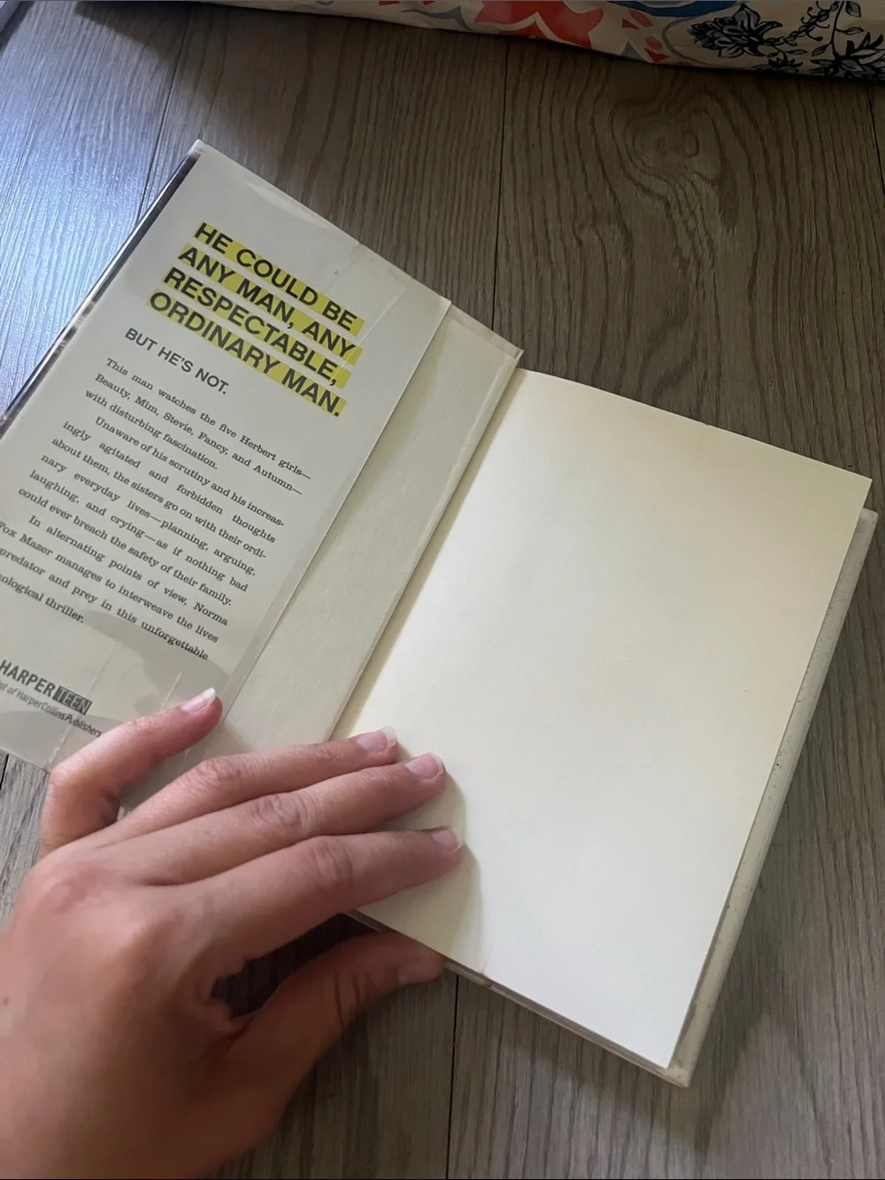 The Missing Girl by Norma Fox Mazer - Yellow/Green Text Hardcover